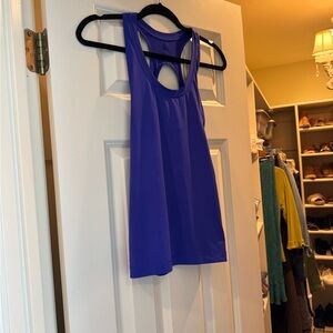 Athleta Royal Blue Racerback Tank